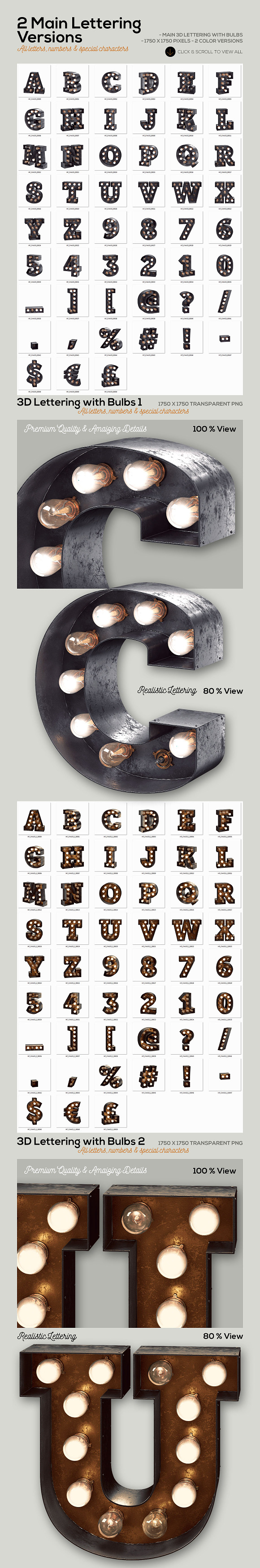 Marquee Light Bulbs - All in 1 in Graphics - product preview 20