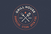 Logo for Grill House restaurant