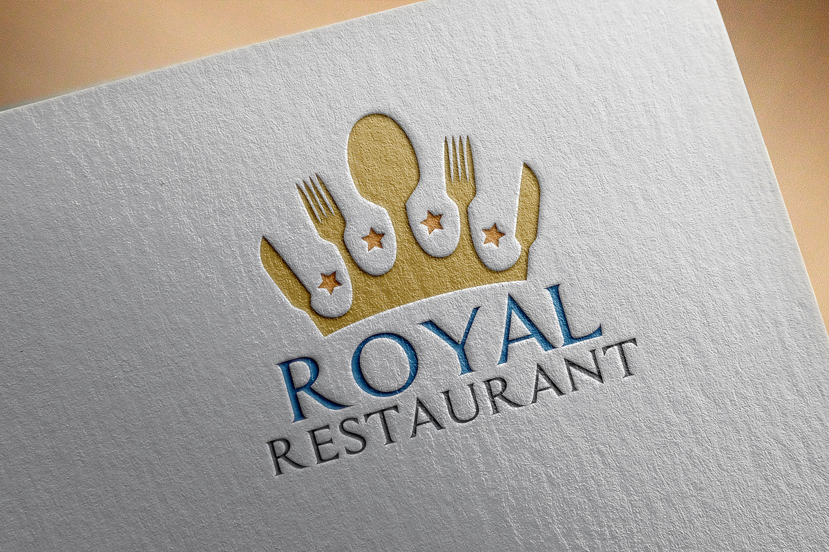 Royal Restaurant Logo in Logo Templates - product preview 8