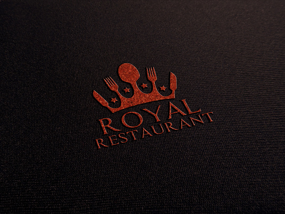 Royal Restaurant Logo in Logo Templates - product preview 1