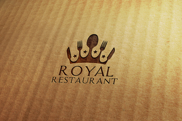 Royal Restaurant Logo in Logo Templates - product preview 2