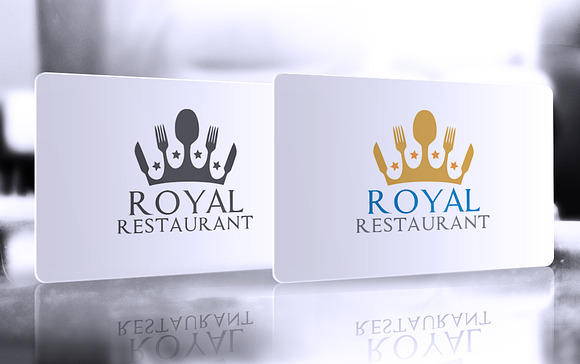 Royal Restaurant Logo in Logo Templates - product preview 3