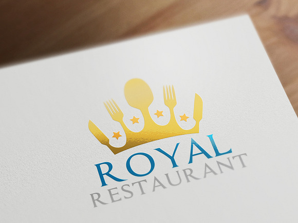 Royal Restaurant Logo in Logo Templates - product preview 5
