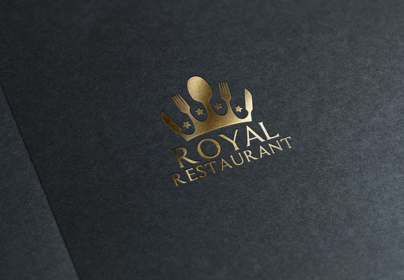 Royal Restaurant Logo in Logo Templates - product preview 7