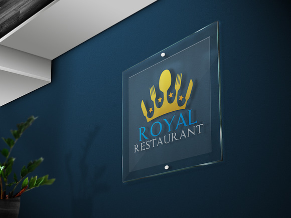 Royal Restaurant Logo in Logo Templates - product preview 9