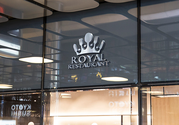 Royal Restaurant Logo in Logo Templates - product preview 11