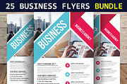 25 Corporate Business Flyers Bundle