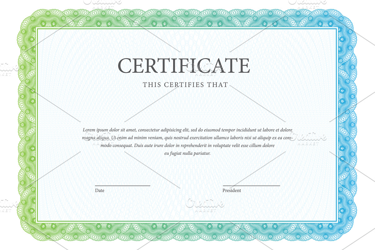 Certificate225 in Illustrations - product preview 8