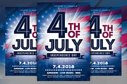 4th of July - Independence day Flyer