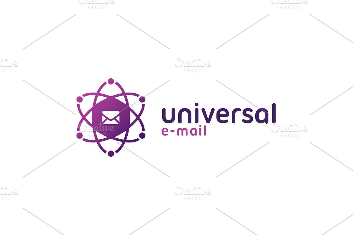 Universal Email Mail Envelope Logo in Logo Templates - product preview 8