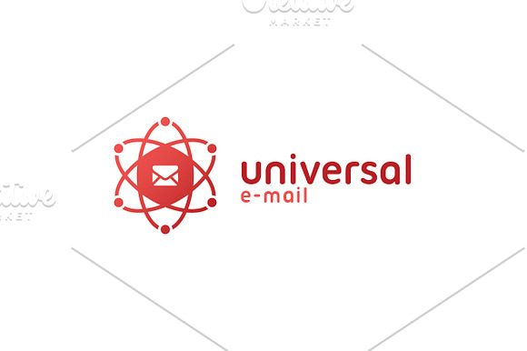 Universal Email Mail Envelope Logo in Logo Templates - product preview 3
