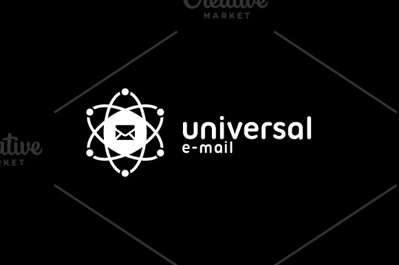 Universal Email Mail Envelope Logo in Logo Templates - product preview 5