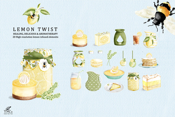 Lemon Twist - Graphics & Patterns in Illustrations - product preview 1