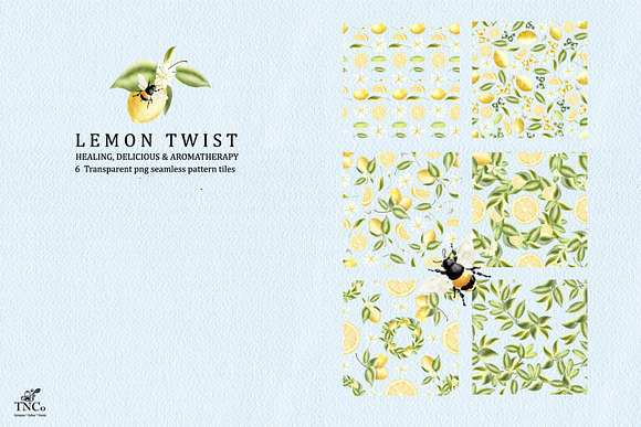 Lemon Twist - Graphics & Patterns in Illustrations - product preview 5