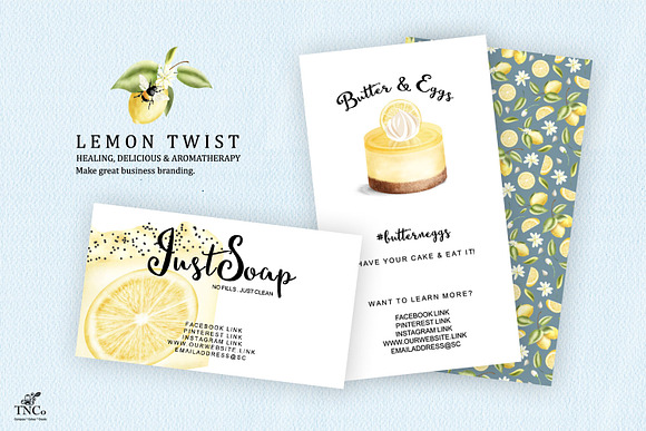 Lemon Twist - Graphics & Patterns in Illustrations - product preview 6