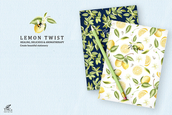 Lemon Twist - Graphics & Patterns in Illustrations - product preview 8
