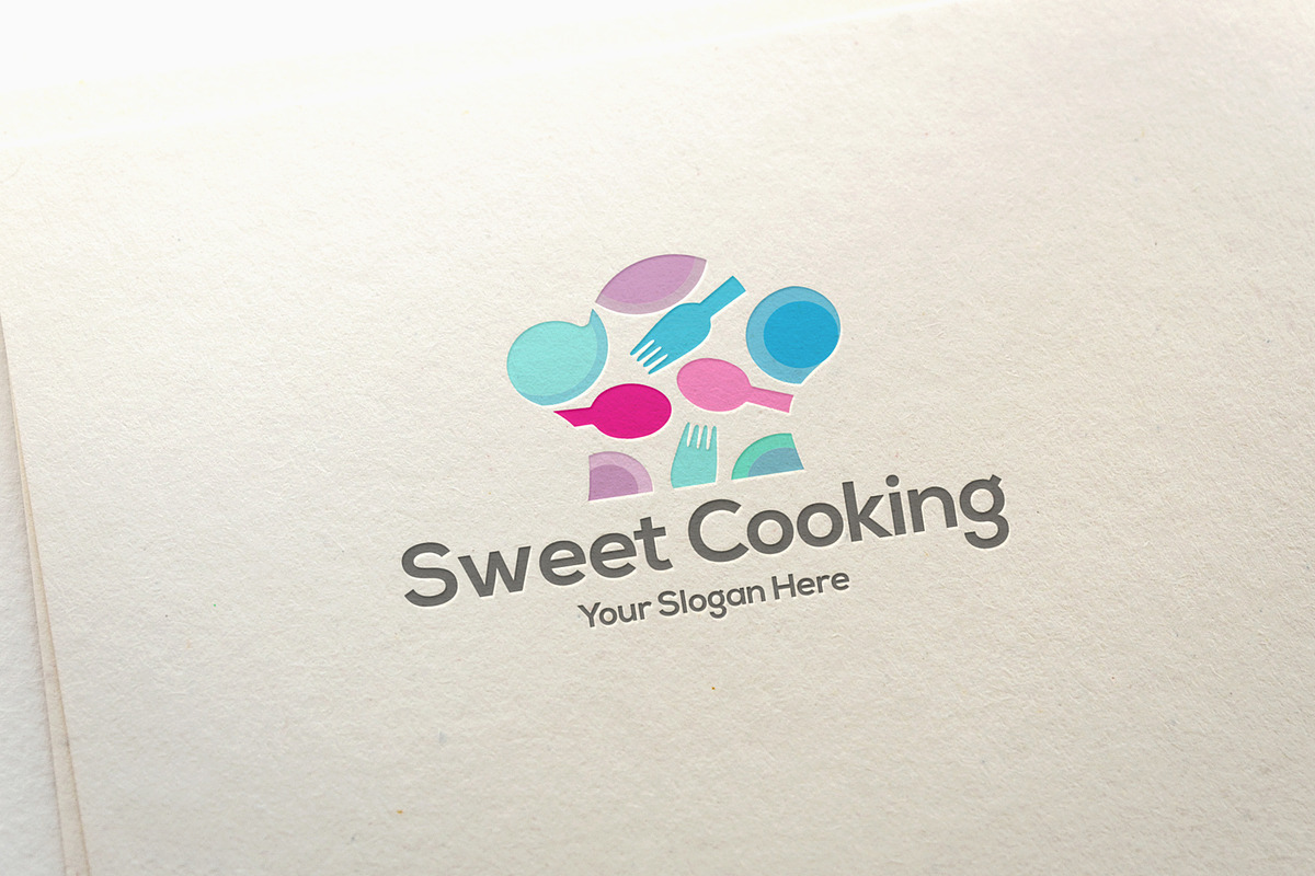 Cooking Recipes Colorful Logo in Logo Templates - product preview 8