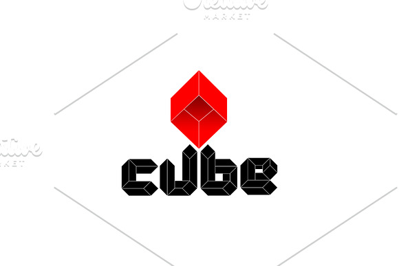 Cube_logo in Logo Templates - product preview 2