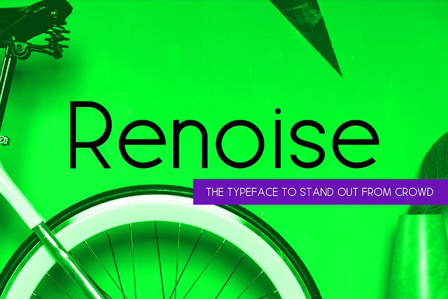 Renoise - A Stylish New Age Typeface in Display Fonts - product preview 8
