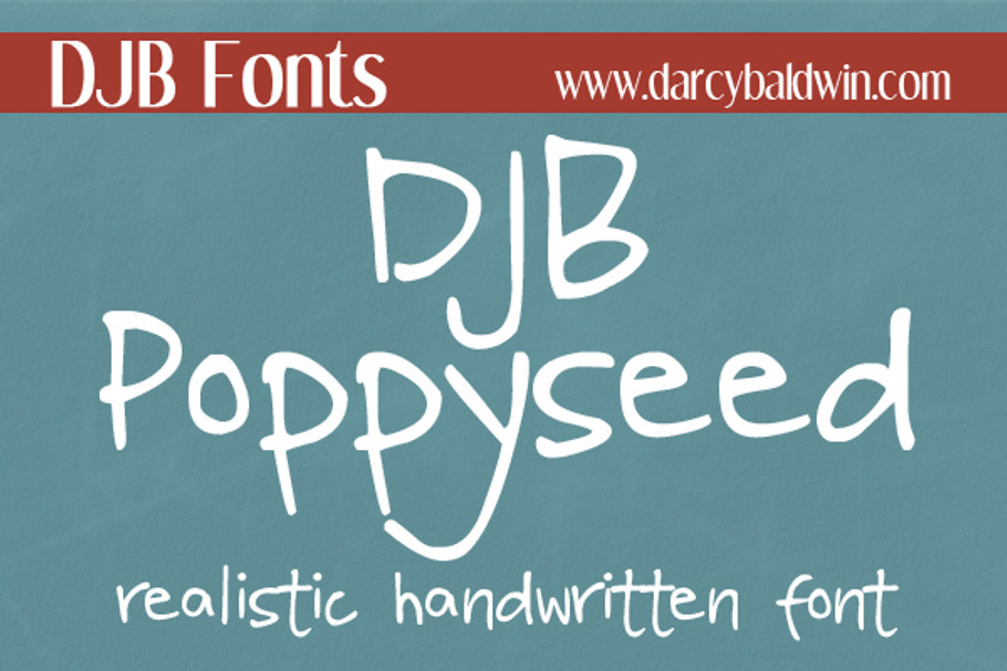 DJB Poppyseed Font in Display Fonts - product preview 8