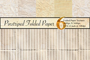 6 Pinstriped Paper Textures