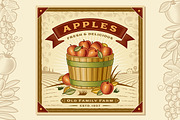 Apple Harvest Label