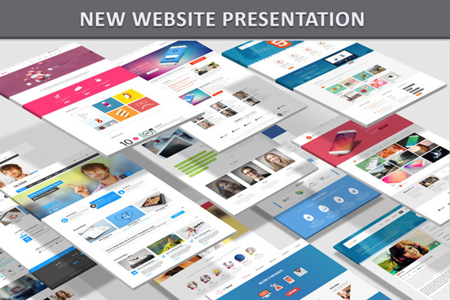 New Website Presentation Mock-Up in Mobile & Web Mockups - product preview 8