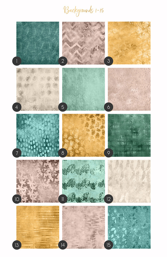Textured Tropical & Brush Patterns in Patterns - product preview 4