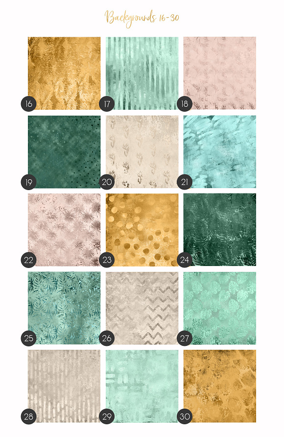 Textured Tropical & Brush Patterns in Patterns - product preview 5