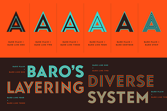 Baro — 75% Off in Display Fonts - product preview 2