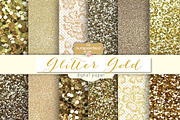 Glitter Gold digital paper