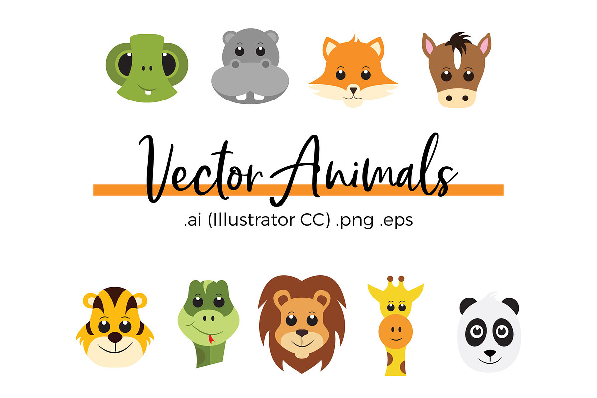 Vector Animals in Illustrations - product preview 8