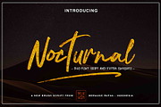 Nocturnal - Duo Font Script