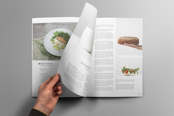 Foodie Magazine in Magazine Templates - product preview 5
