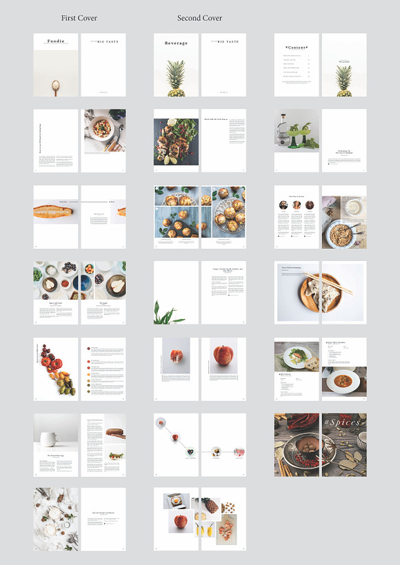 Foodie Magazine in Magazine Templates - product preview 9