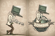 Zombies with devices instead of head