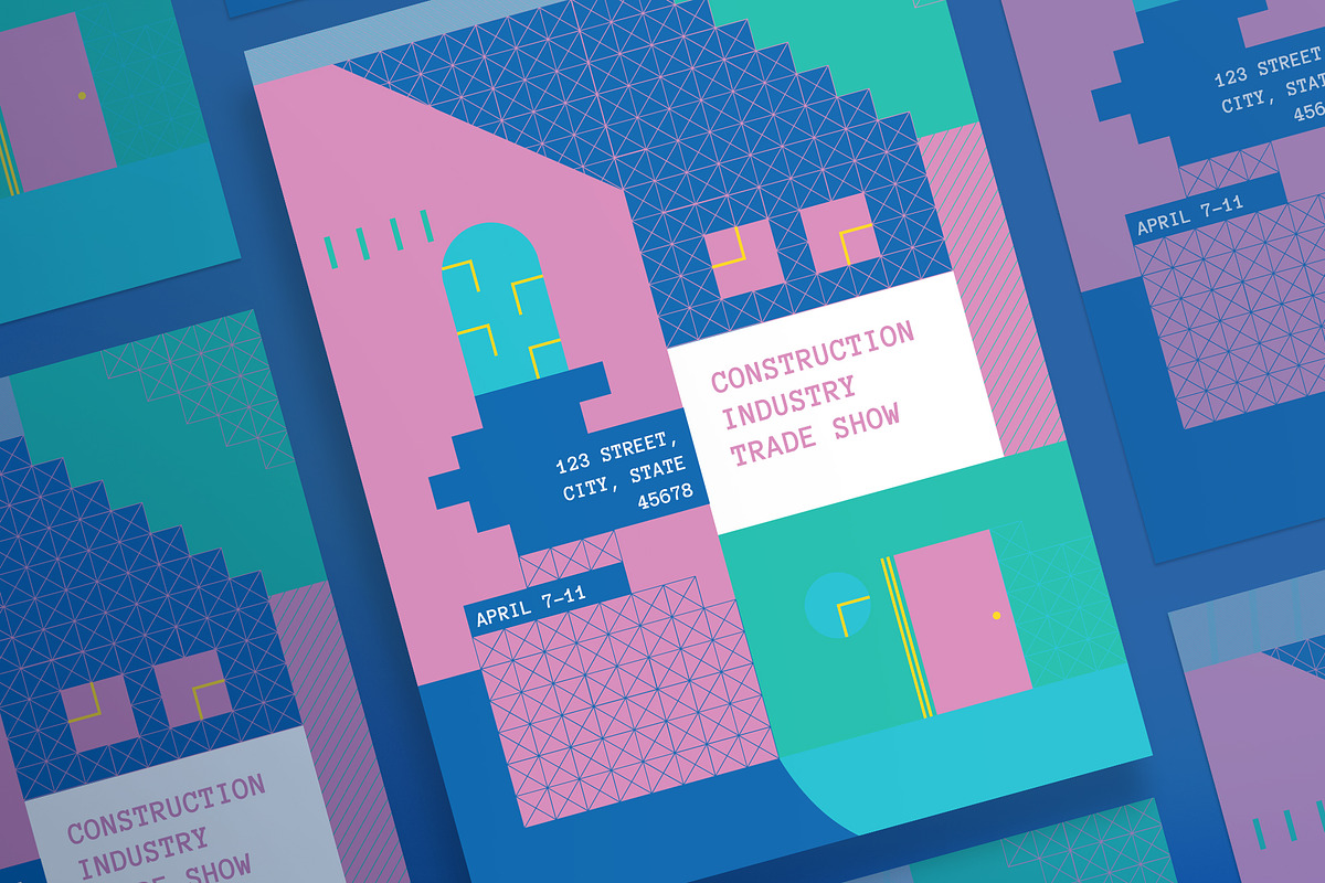 Posters | Industry Show in Flyer Templates - product preview 8