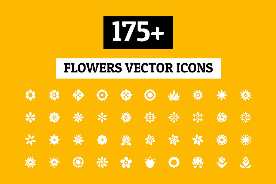 175+ Flowers Vector Icons in Flower Icons - product preview 8