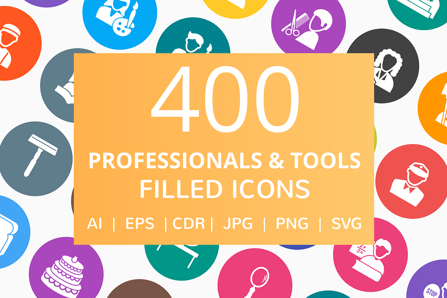 400 Professional & Tools Filled Icon