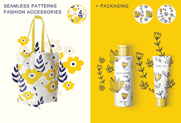 Illustrated Flora in Patterns - product preview 2