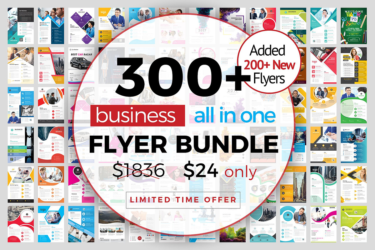 300+ Flyer Template Bundle 98% OFF in Flyer Templates - product preview 8