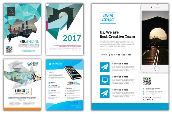 300+ Flyer Template Bundle 98% OFF in Flyer Templates - product preview 24
