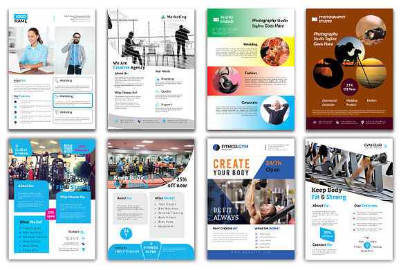 300+ Flyer Template Bundle 98% OFF in Flyer Templates - product preview 29