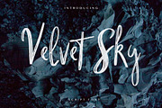 Velvet Sk Brush Font