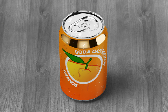 Soda Can Mock-Up in Product Mockups - product preview 2