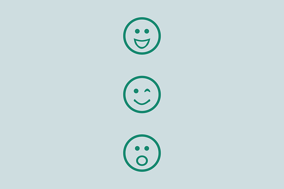 30 Smiley Line Icons in Smiley Icons - product preview 1