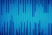 Blue striped texture background in technology concept. Computer data. 3d pattern lines illustration