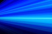 Blue lights for futuristic background. Internet concept, movement motion blurry technology background. 3d illustration.