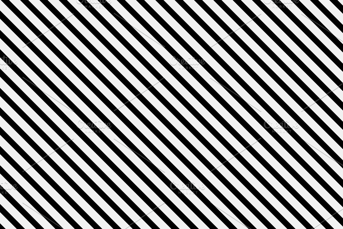 Diagonal lines pattern on white, seamless background. Striped texture. 3d illustration in Illustrations - product preview 8
