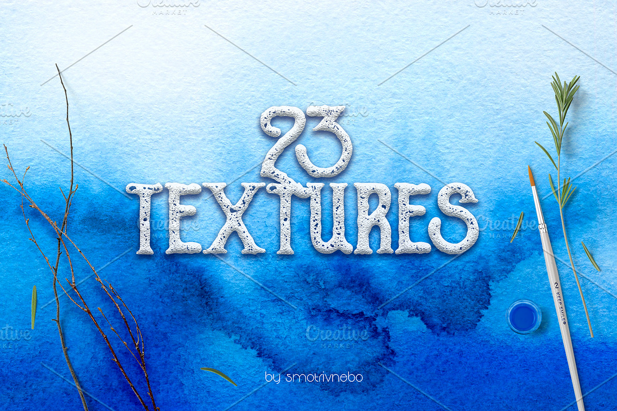 Watercolor Texture Collection in Textures - product preview 8